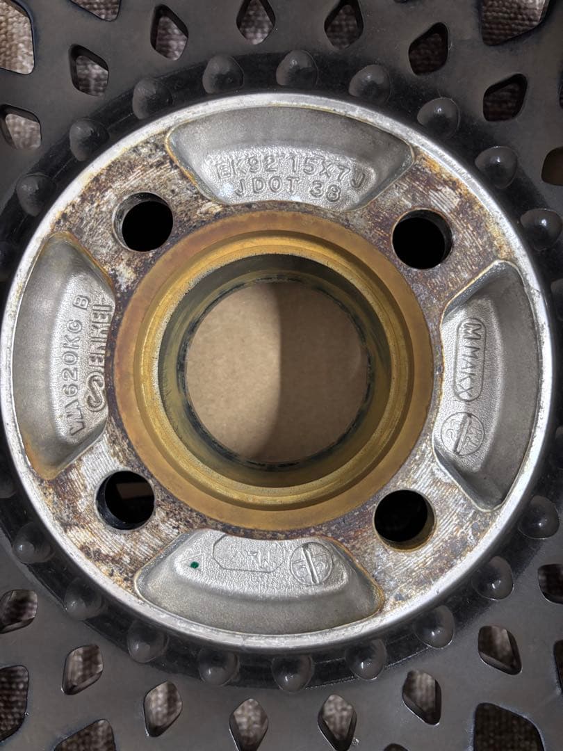 Ame©️asual エンケイ 92 15インチ 7J+38 PCD100