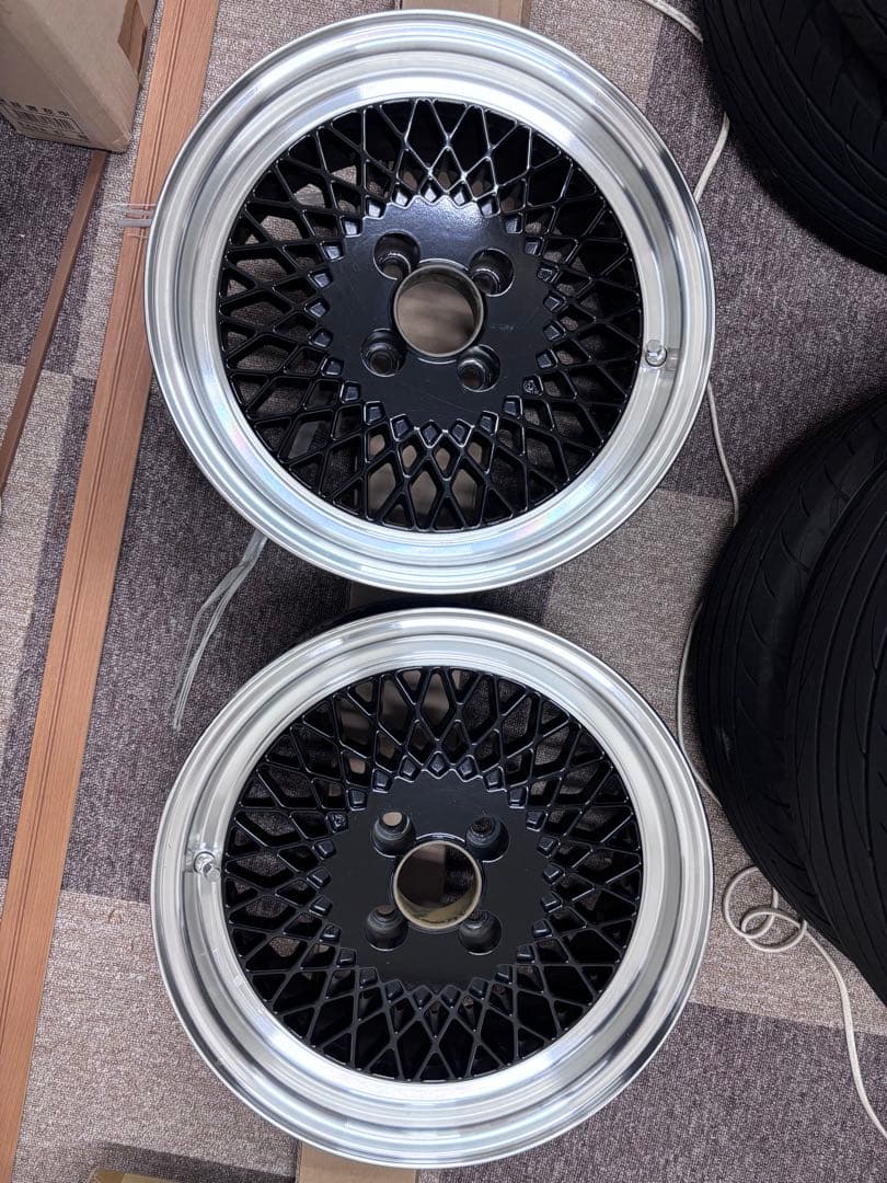 Ame©️asual エンケイ 92 15インチ 7J+38 PCD100