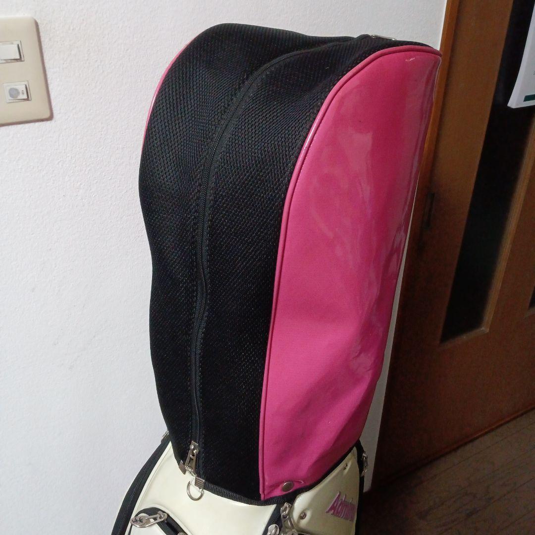 Admiral ユニオンジャック スタンドキャディバッグ★ピンク