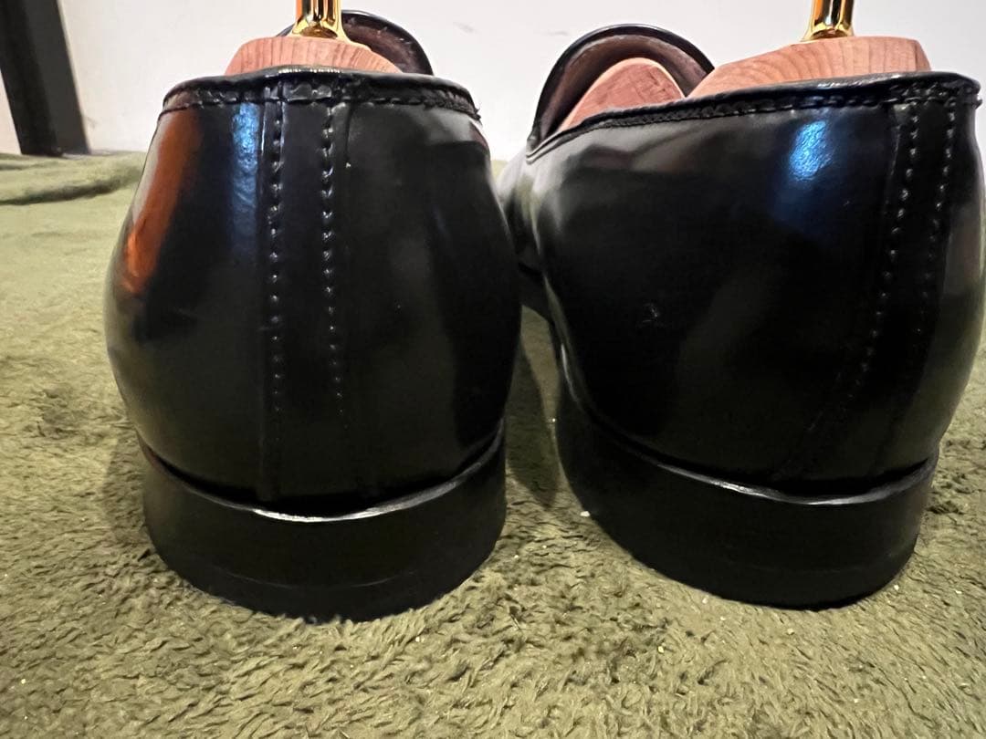 値下げALDEN オールデン N9104 スリッポンローファー　コードバンUS7