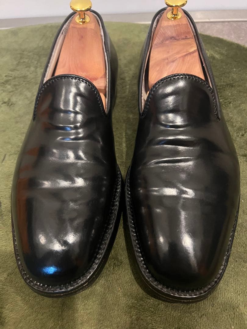 値下げALDEN オールデン N9104 スリッポンローファー　コードバンUS7