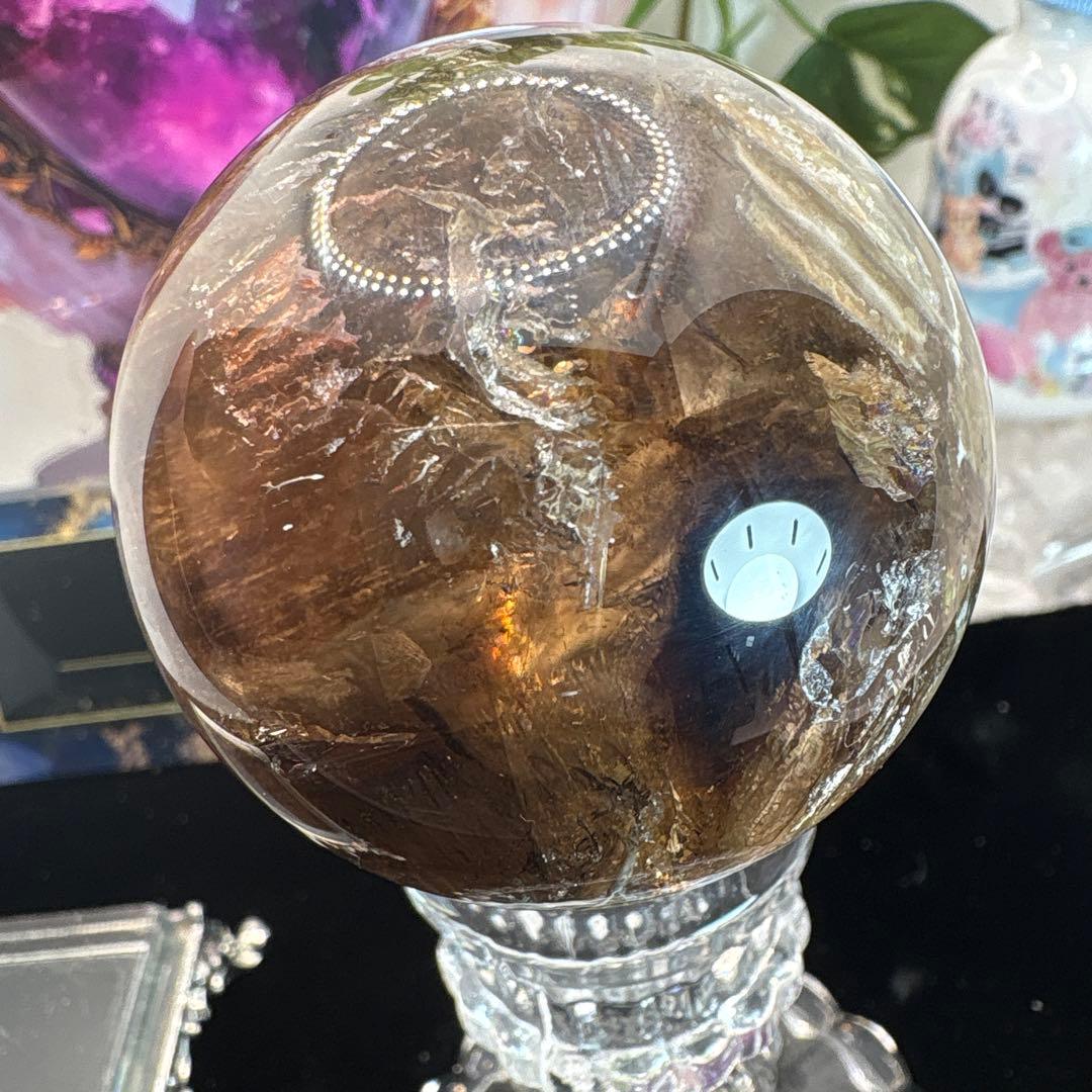 レア高品質♡エレスチャルクォーツ♡スモーキークォーツNo.2582 天使の贈り物