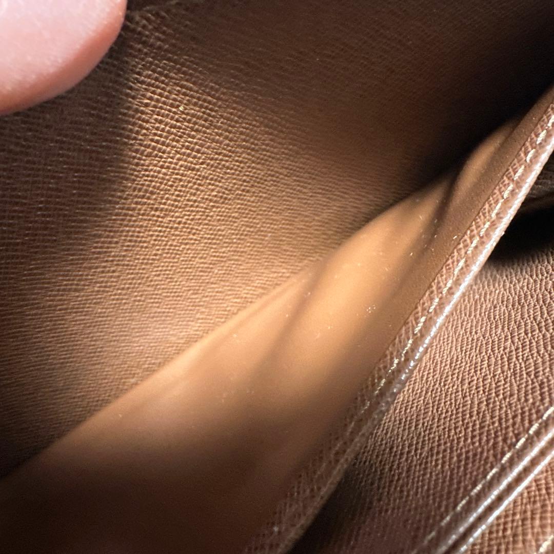 【訳あり】正規品 ルイヴィトン モノグラム 長財布 M60017 ファスナー不良