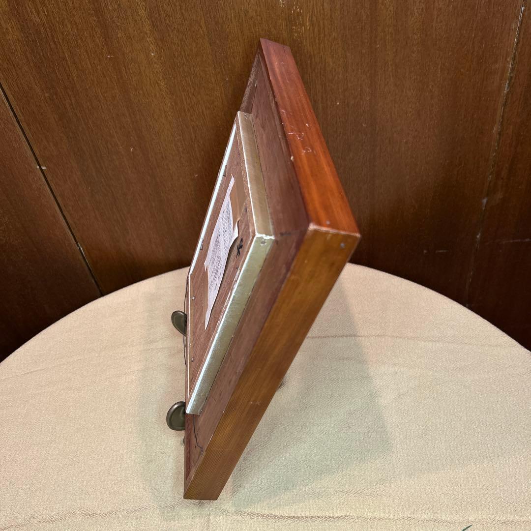 稀少田村孝之介陶板画と画集限定特装版30部の第25番手彩色オリジナルリトグラフ付