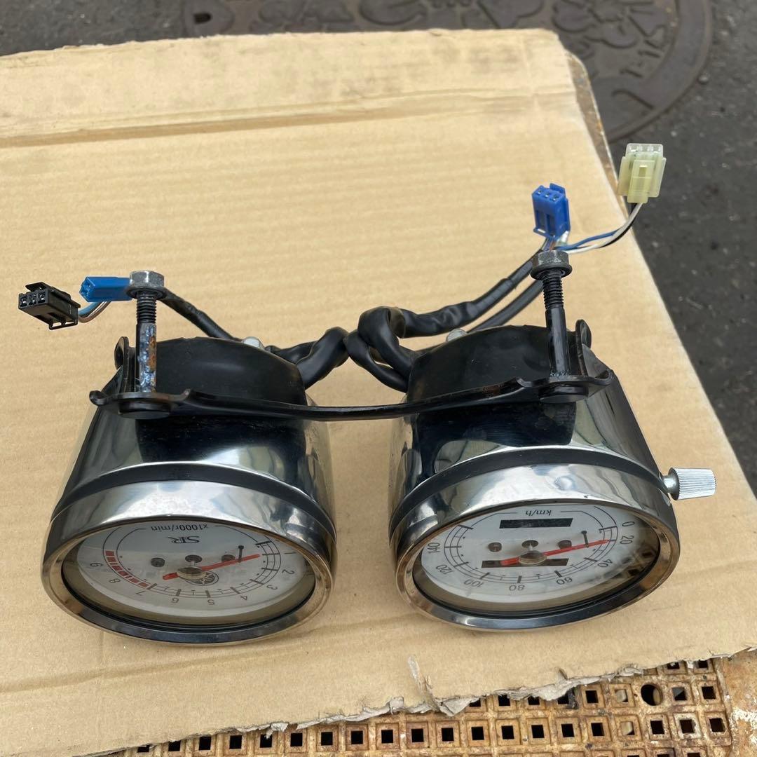 ヤマハ SR400 RH16J バイクメーター 速度計・回転計