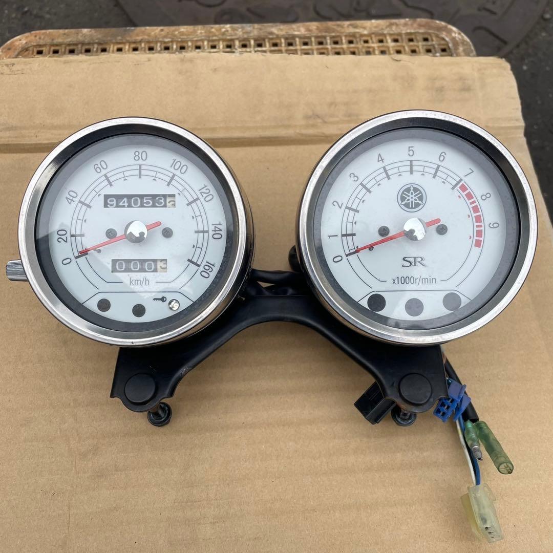 ヤマハ SR400 RH16J バイクメーター 速度計・回転計