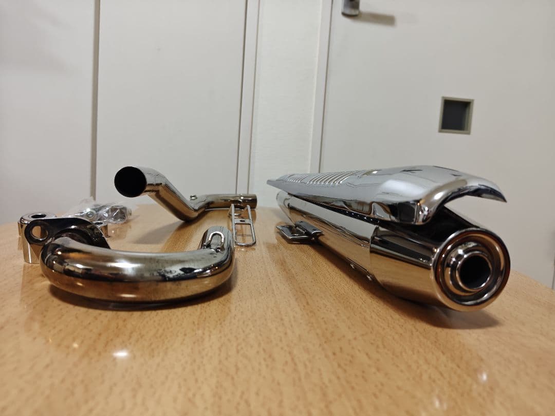 ホットラップ アップマフラー 純正ヒートガード用 JA45クロスカブ