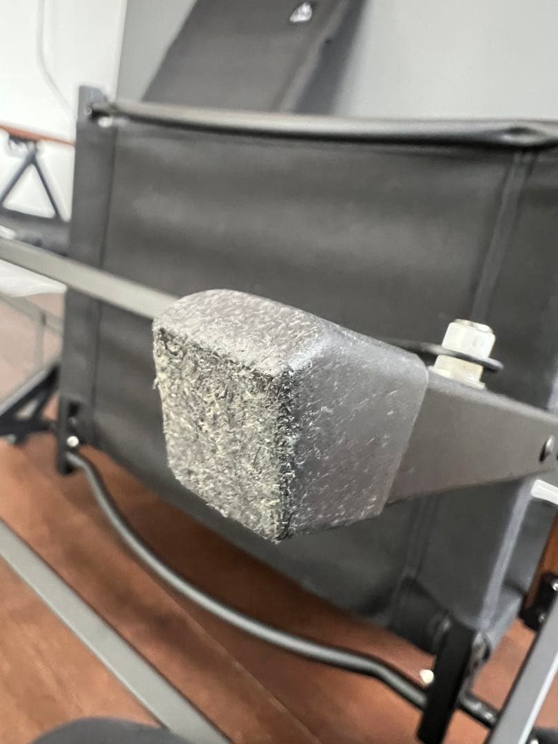 ラーテルワークス　リクライニングチェア 黒 2脚セット