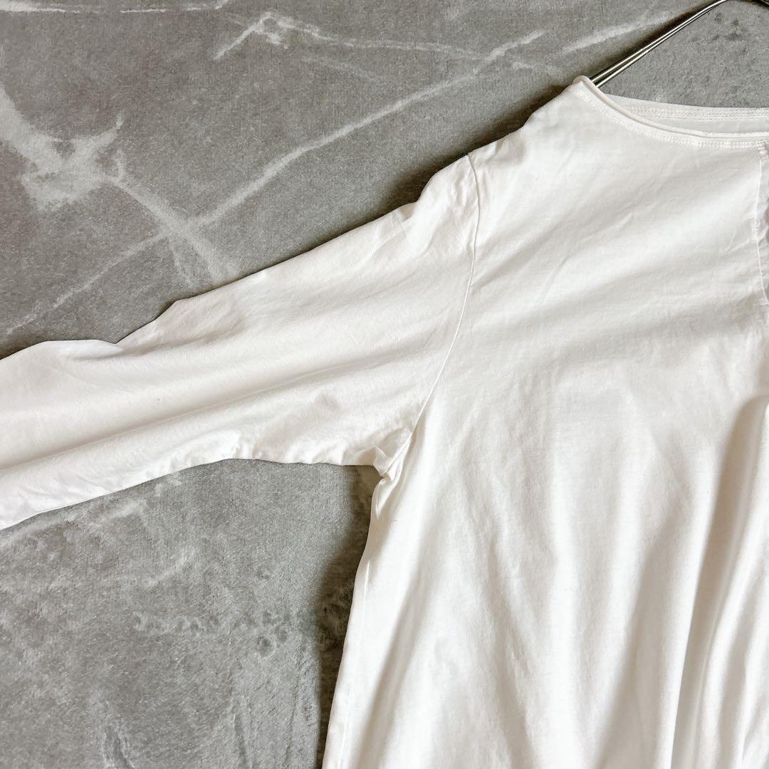 美品⁂センソユニコ⁂メフウ⁂長袖カットソー　プルオーバー　アシメ　変形 2024