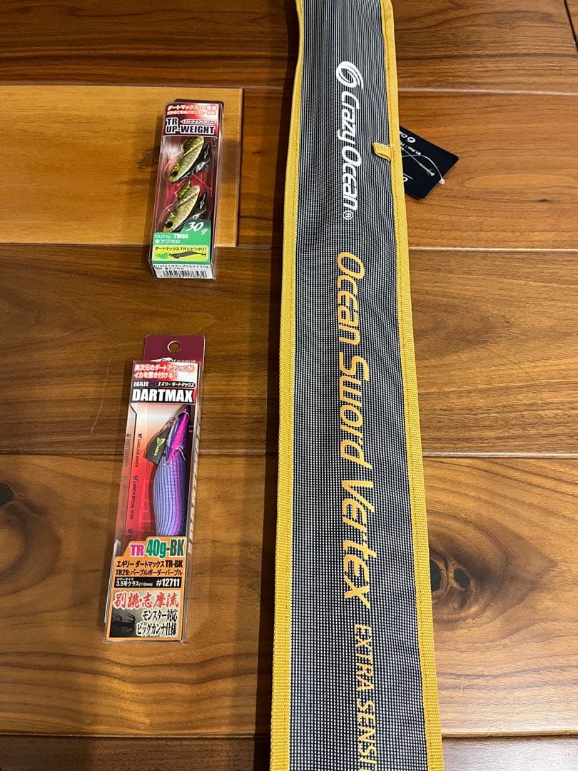 オーシャンソードvertex53 ダートマックスTR40シンカーセット