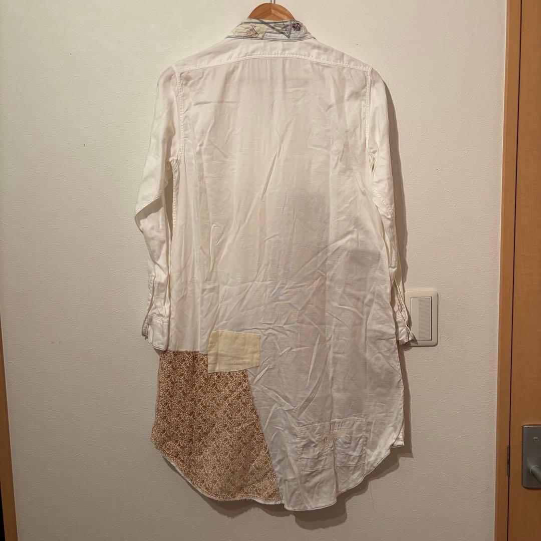 KAPITAL キャピタル パッチワークシャツワンピース XS カントリー