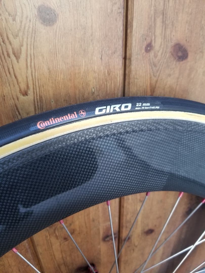 カーボン チューブラー リアホイール TNI 85mm