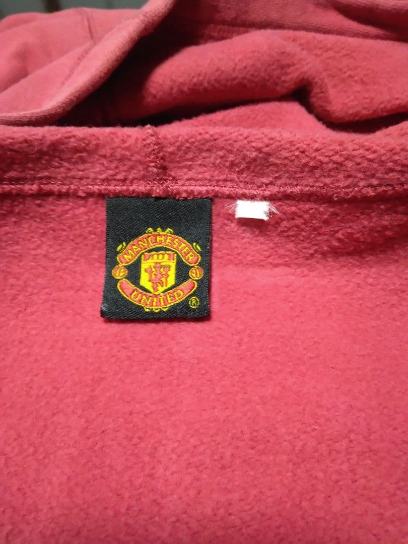 2/8までセール！マンチェスターユナイテッドFC フード付きジャケット　激レア