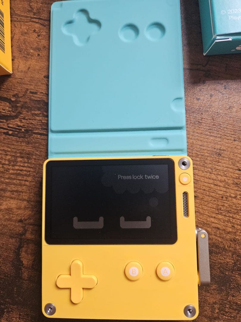 Playdate ゲーム機 カバー付き