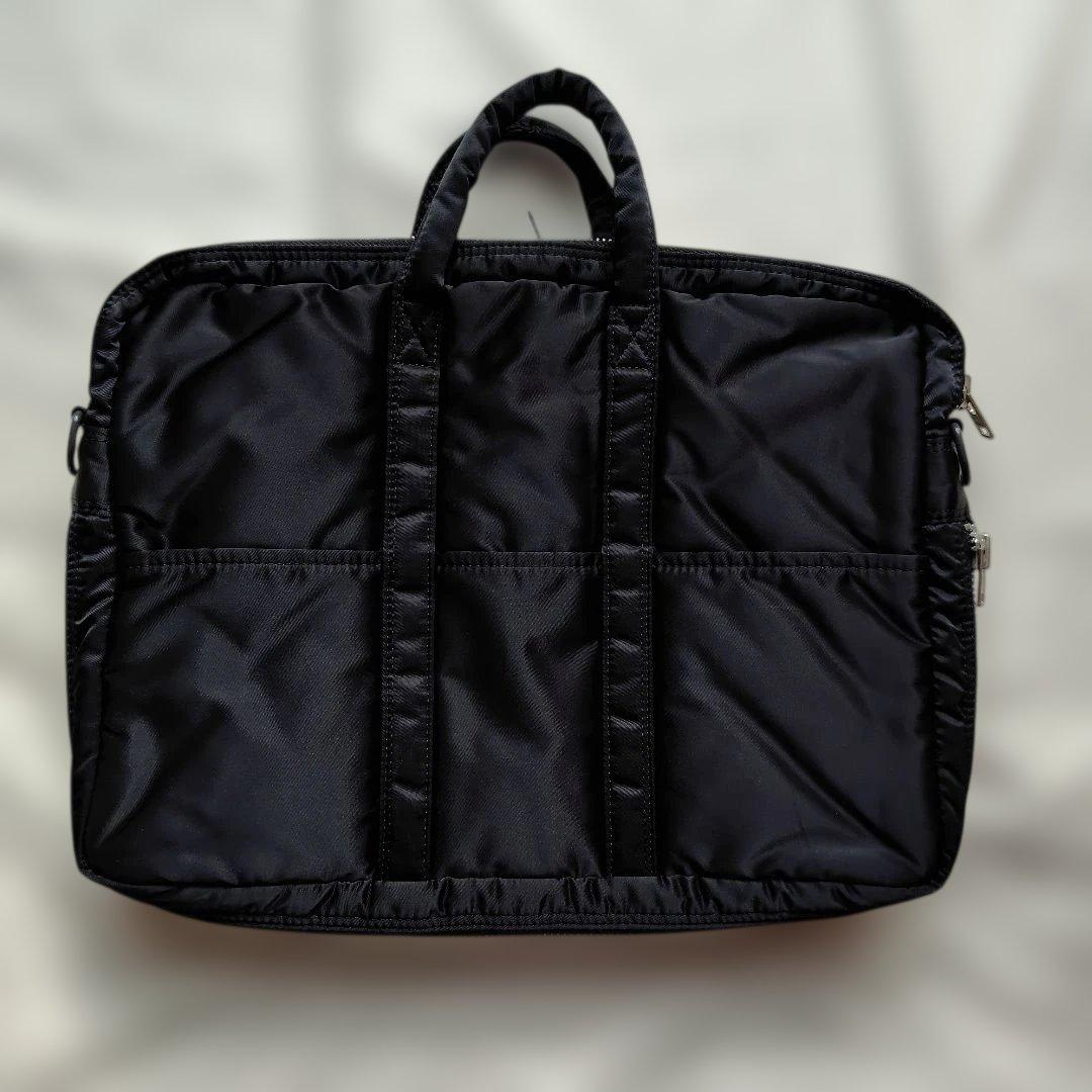 ポータータンカー　2Wayバック 黒 ナイロン バッグ ジッパー付き