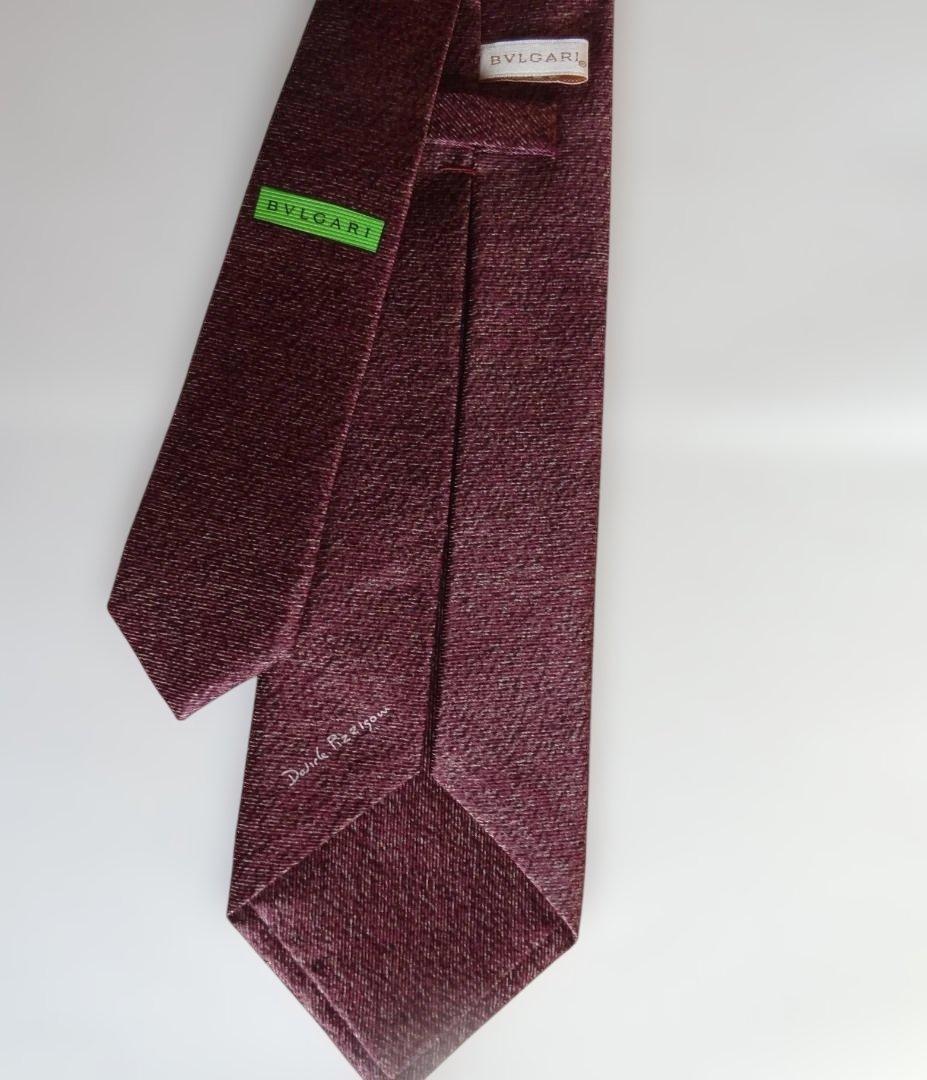 美品　ブルガリ　BVLGARI　ネクタイ