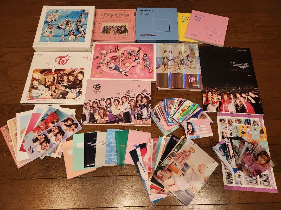 TWICE CD トレカ ラントレ セット