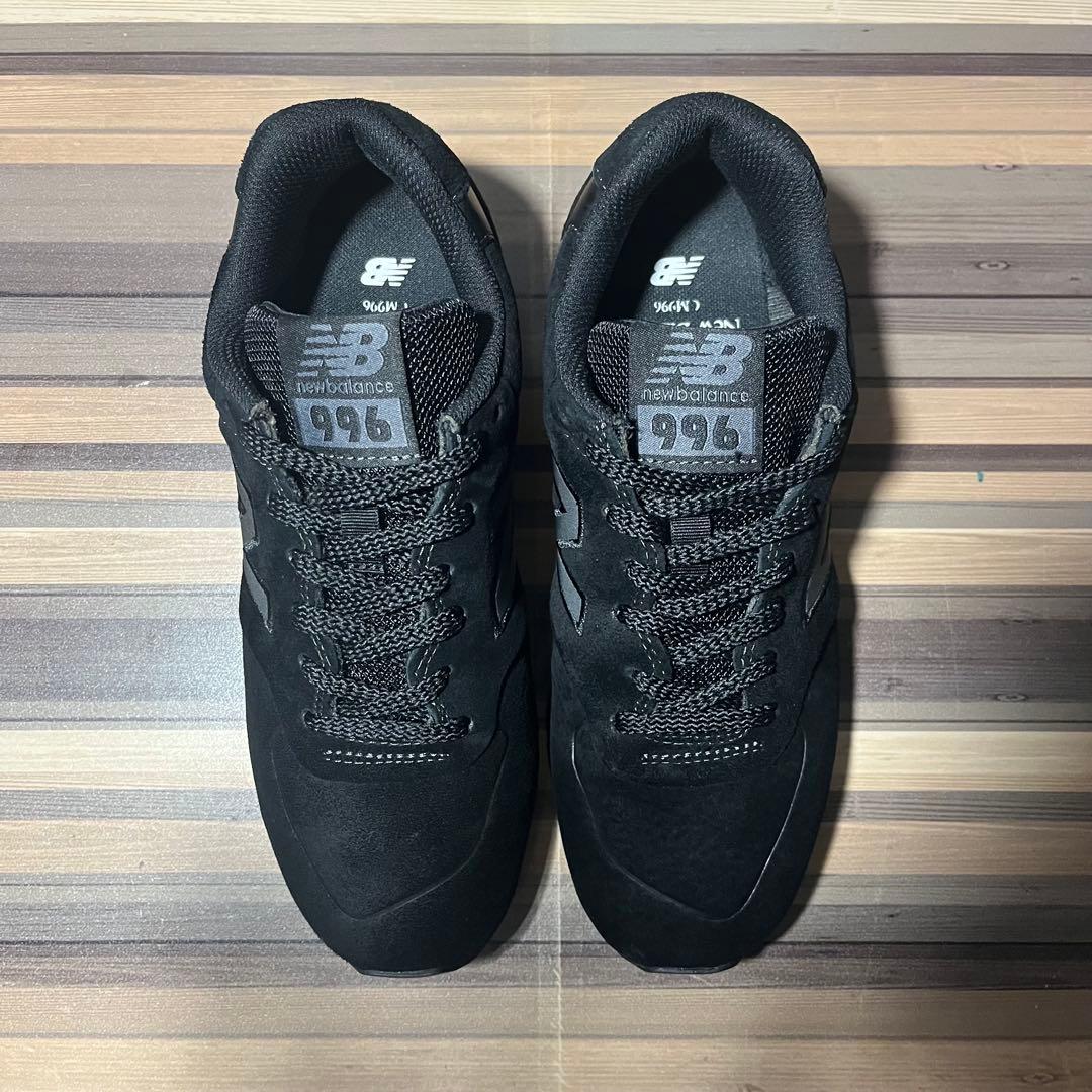 NB CM996 MC2 オールブラック 23.5cm(US5.5)