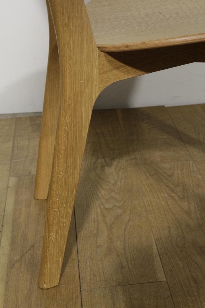 イ*ィ様 maruniマルニ★Roundishアームレスチェア★板座★２脚セット