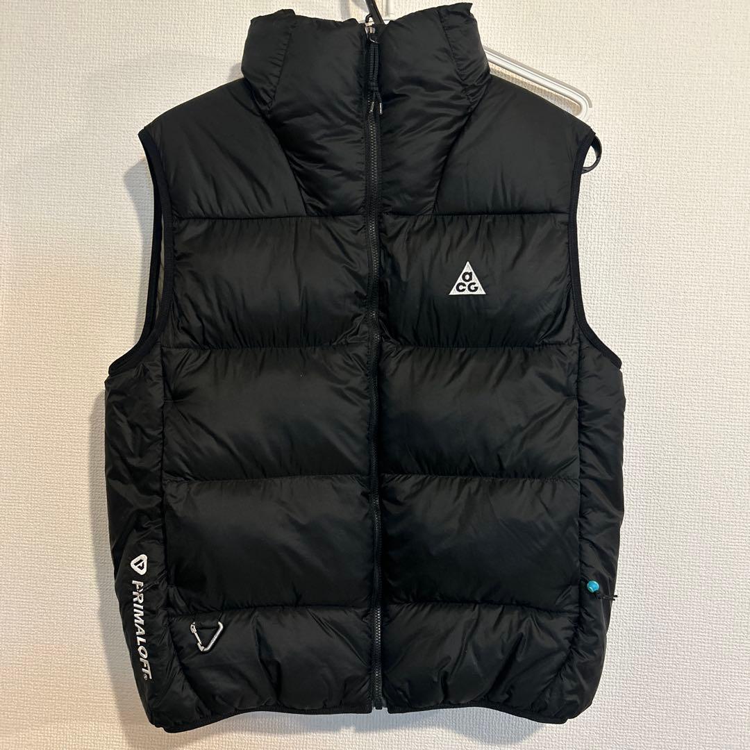 NIKE acg PRIMALOFT® 黒 ダウンベスト