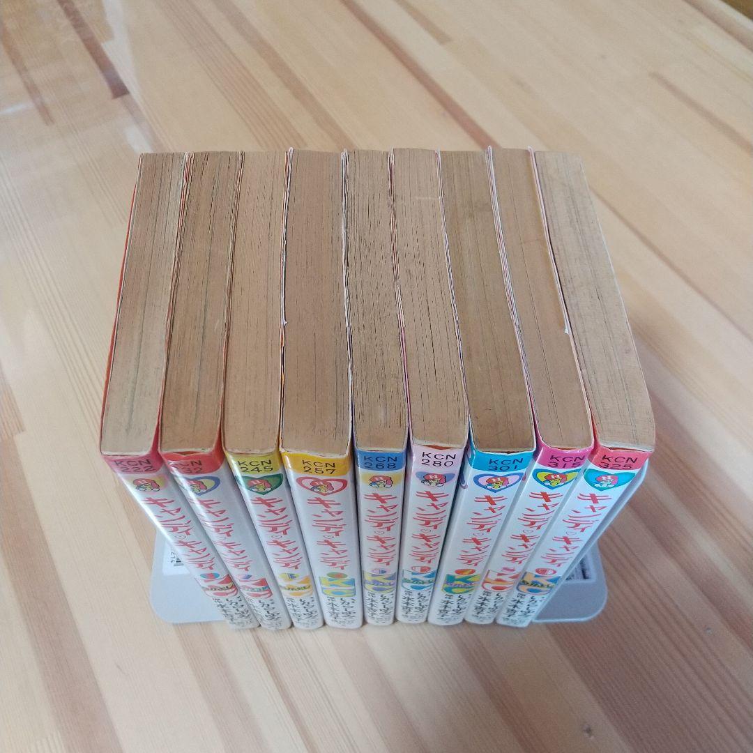 キャンディキャンディ　全9巻　赤文字統一　並下Aセット　いがらしゆみこ　水木杏子