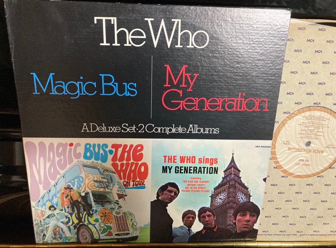 輸入盤2枚組 The Who Magic Bus / My Generation
