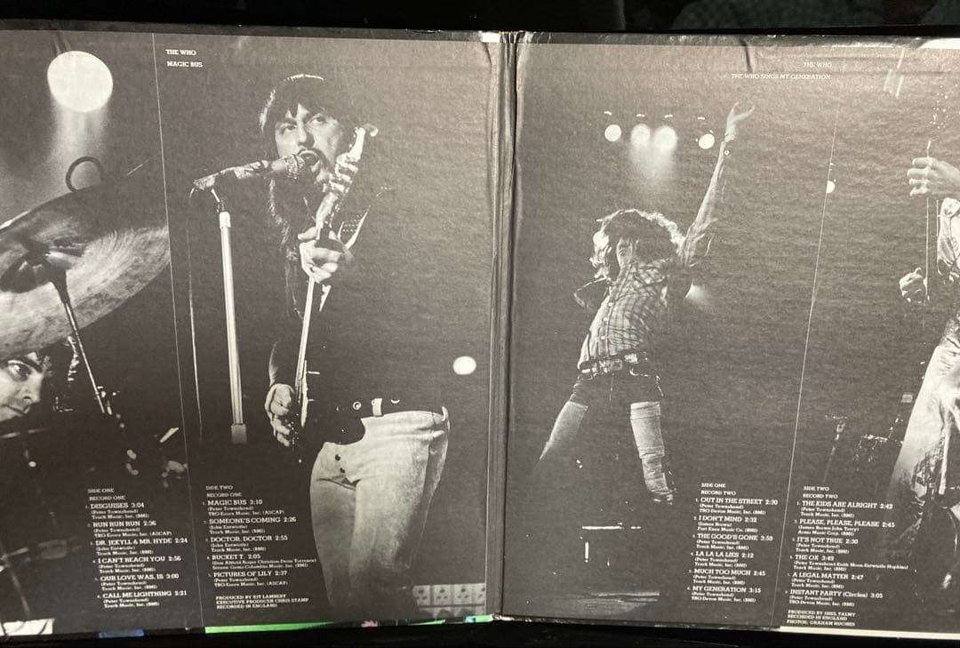 輸入盤2枚組 The Who Magic Bus / My Generation