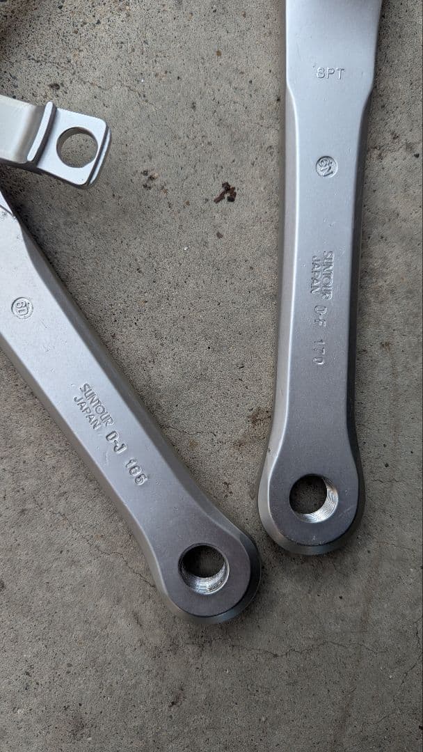 新品 SUNTOUR SPRINT サンツアー スプリント クランク 165