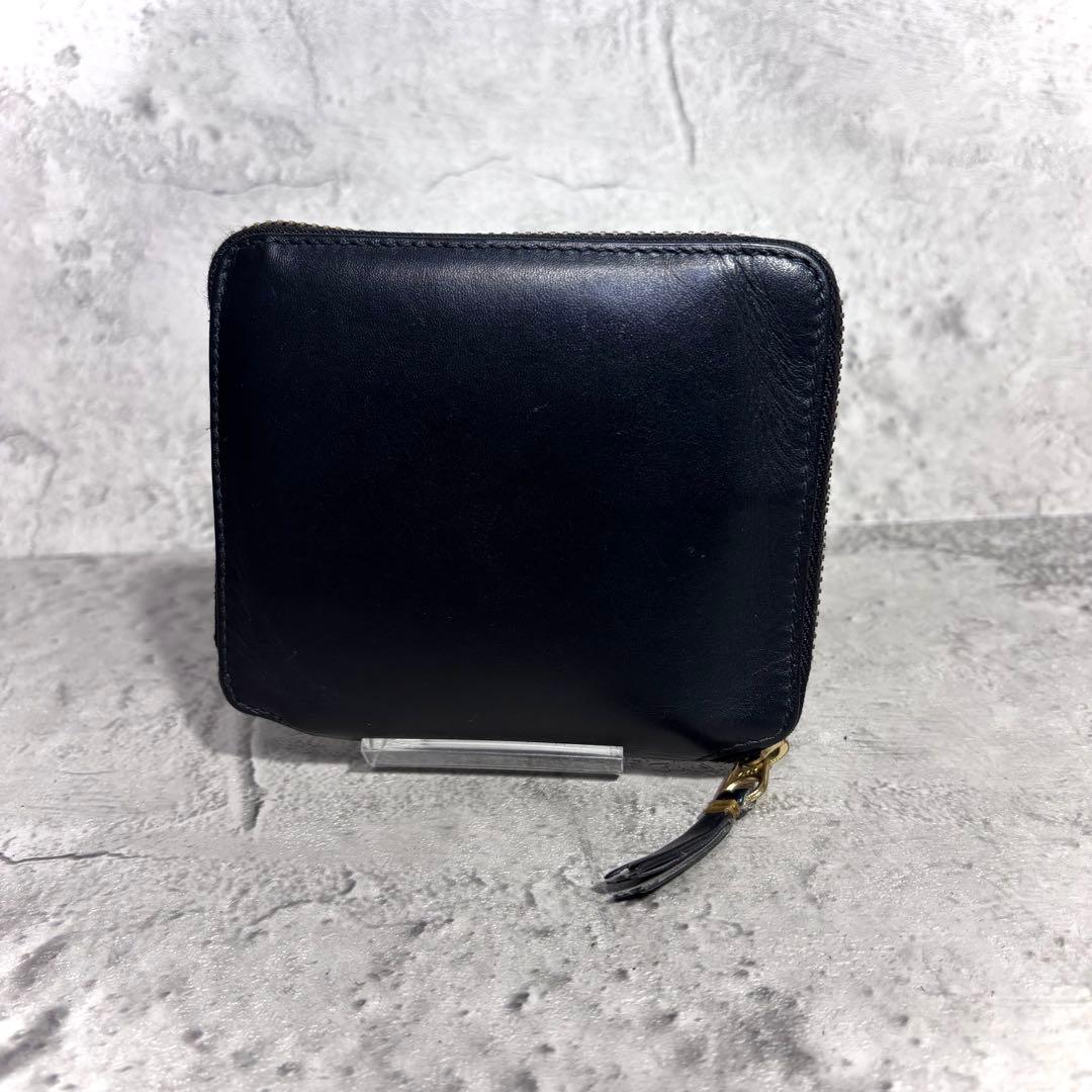 【K！】コムデギャルソン ラウンドジップミニ財布 マルチパース ブラック黒