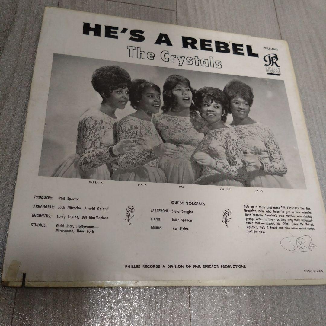 HE'S A REBEL THE CRYSTALS USオリジナルレコード