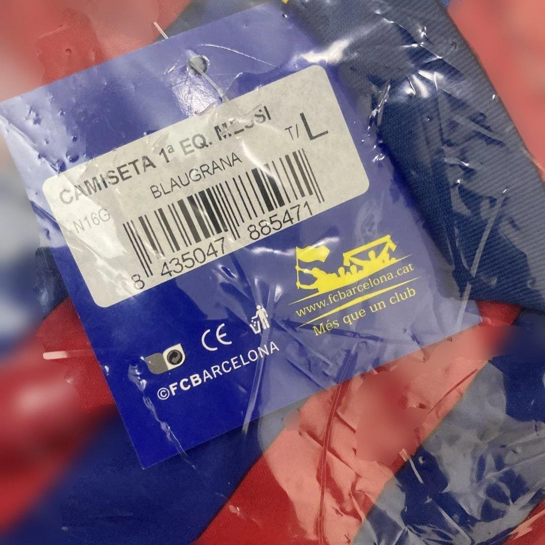 【未使用・Lサイズ】バルセロナメッシレプリカユニフォーム正規品