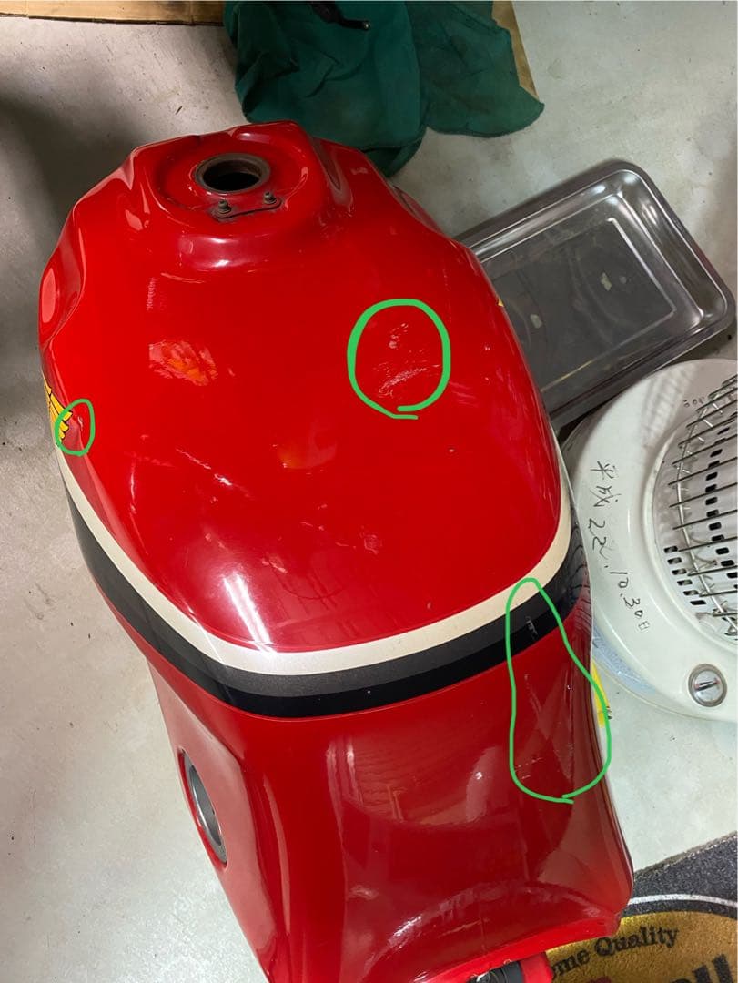 HONDA CBR400F 赤タンク