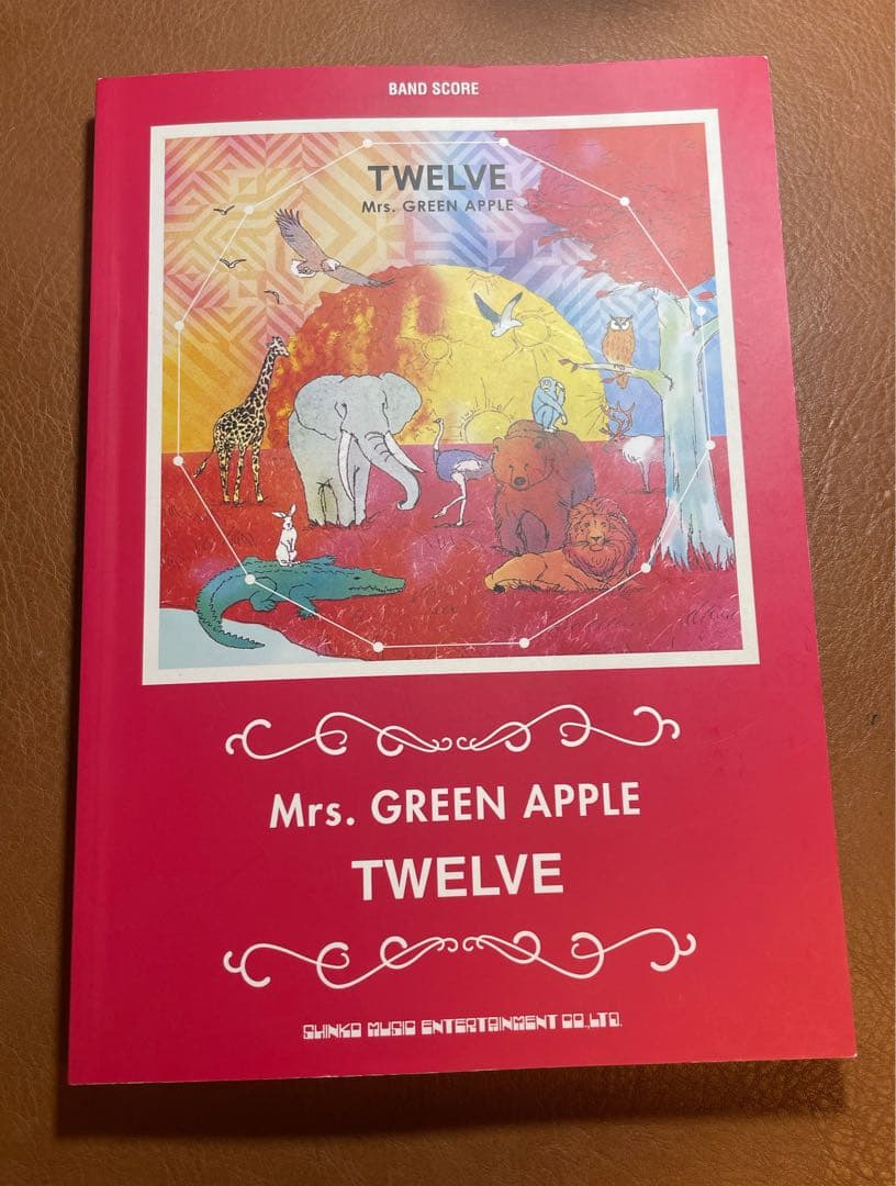 Mrs.GREEN APPLE バンドスコア TWELVE 楽譜