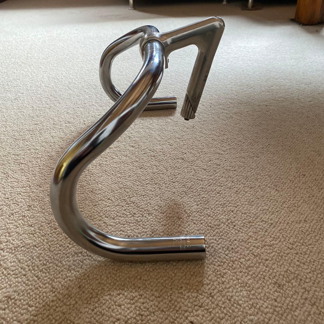 Nitto Perl スレッドステムとb125ドロップハンドル　njs ピスト