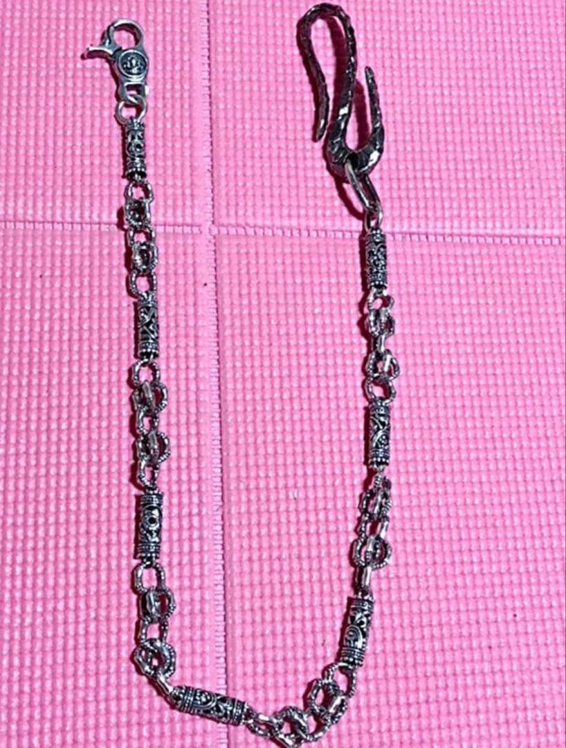 ウォレットチェーンSV925細かい作品