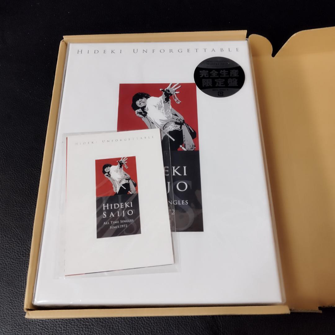 HIDEKI UNFORGETTABLE 西城秀樹 完全生産限定　1972　新品