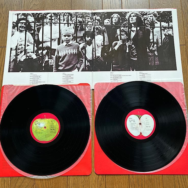 ★UK オリジナル盤 ビートルズ「赤盤」＆「青盤」