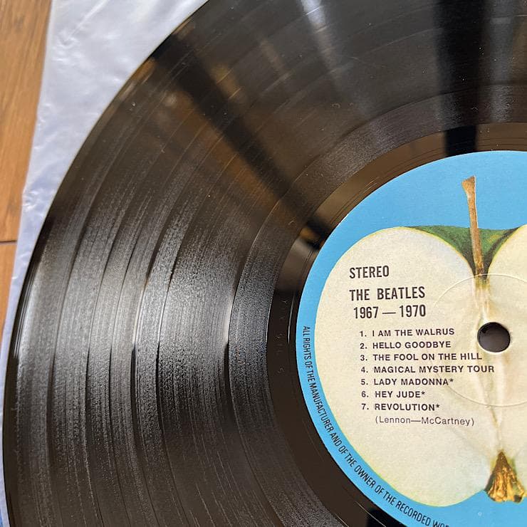 ★UK オリジナル盤 ビートルズ「赤盤」＆「青盤」