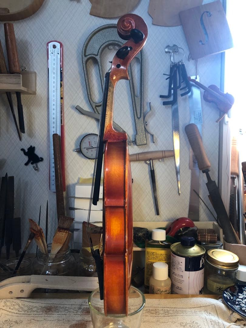 【駒&魂柱調整済】Suzuki分数バイオリンNo280 1/16 1989