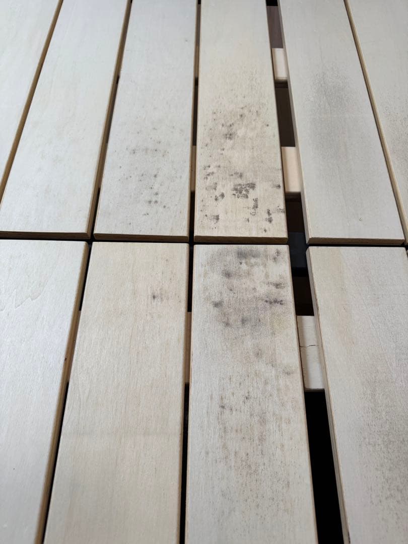 ゆっち#無印ベッドフレームセミダブルベッド(※脚／引き出しなし)