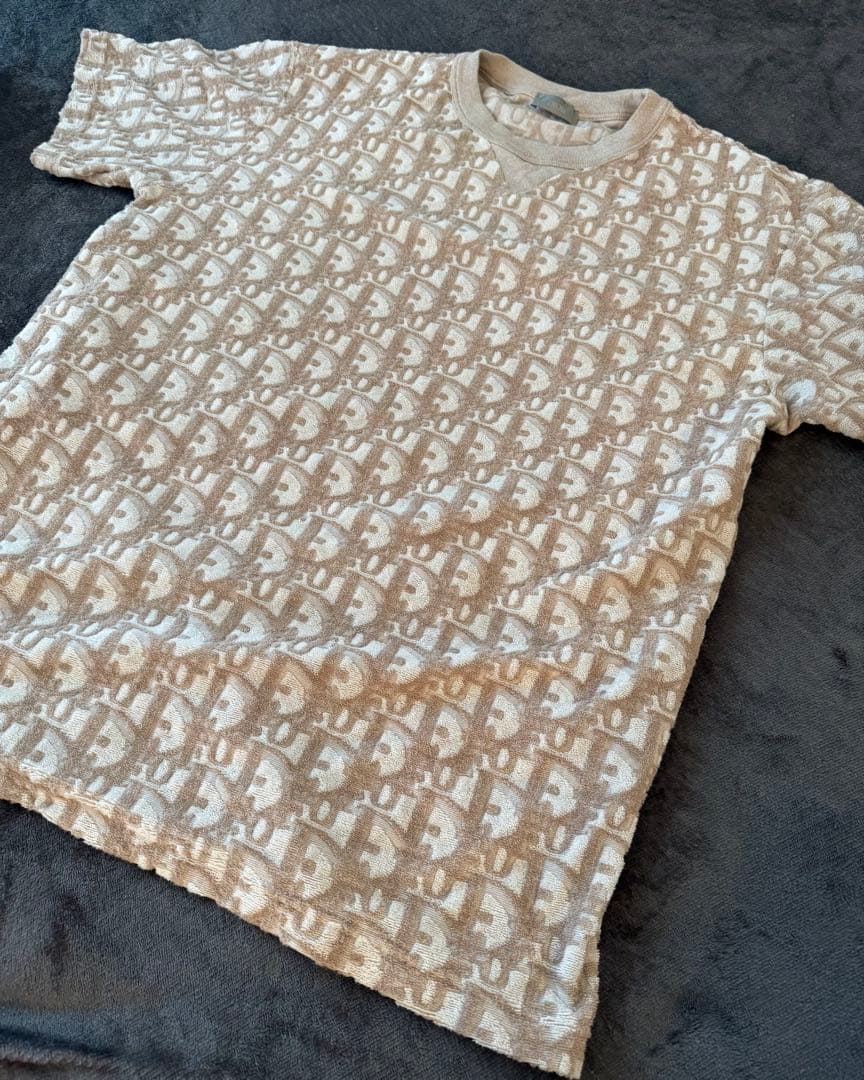 Dior リラックスフィット Tシャツ ベージュ 定価135000円