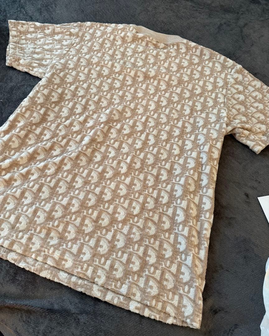 Dior リラックスフィット Tシャツ ベージュ 定価135000円