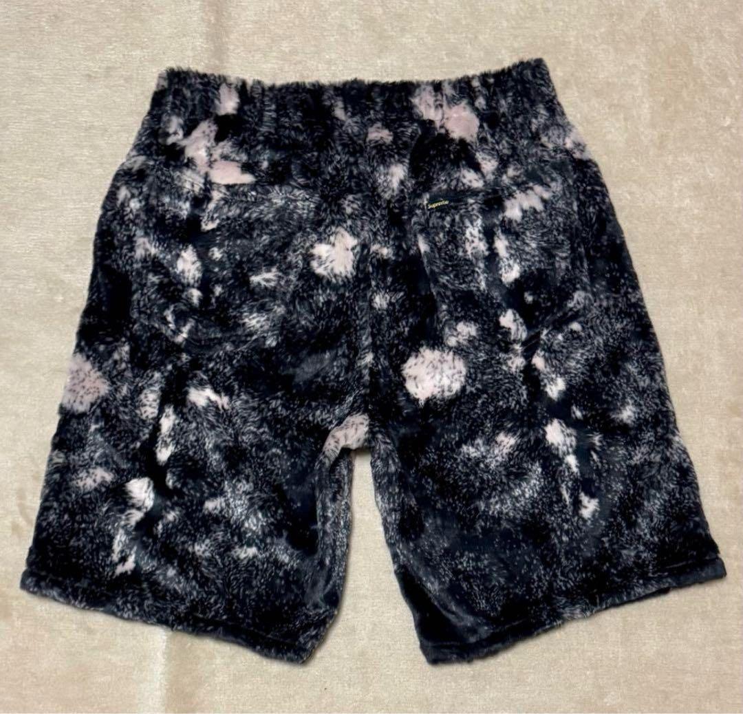 パンツ Supreme 24SS Faux Fur Short \"Black\"