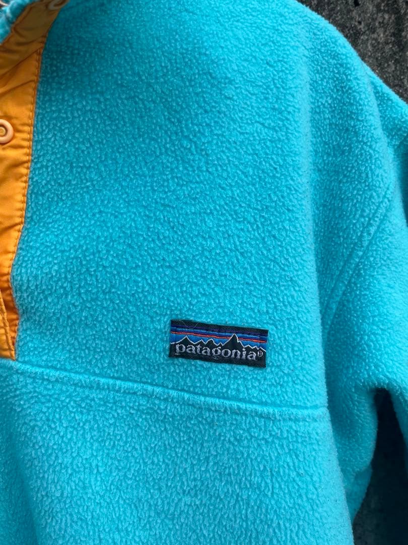 ヴィンテージ 80's90's Patagonia フリーススナップT USA製