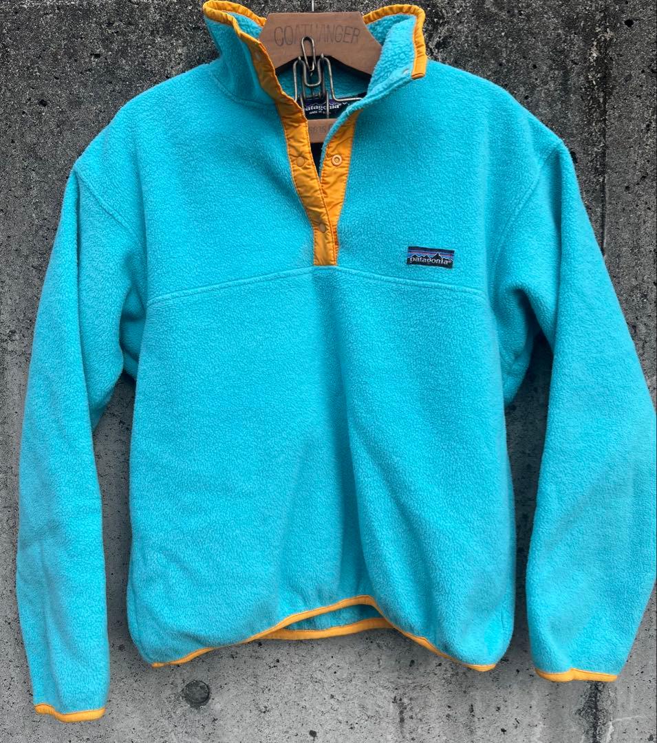 ヴィンテージ 80's90's Patagonia フリーススナップT USA製