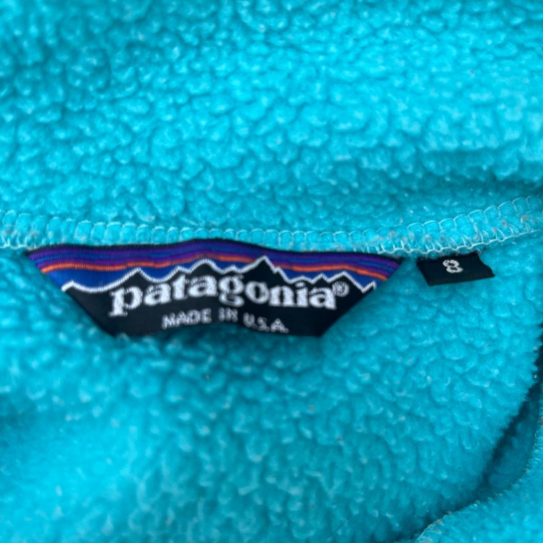 ヴィンテージ 80's90's Patagonia フリーススナップT USA製