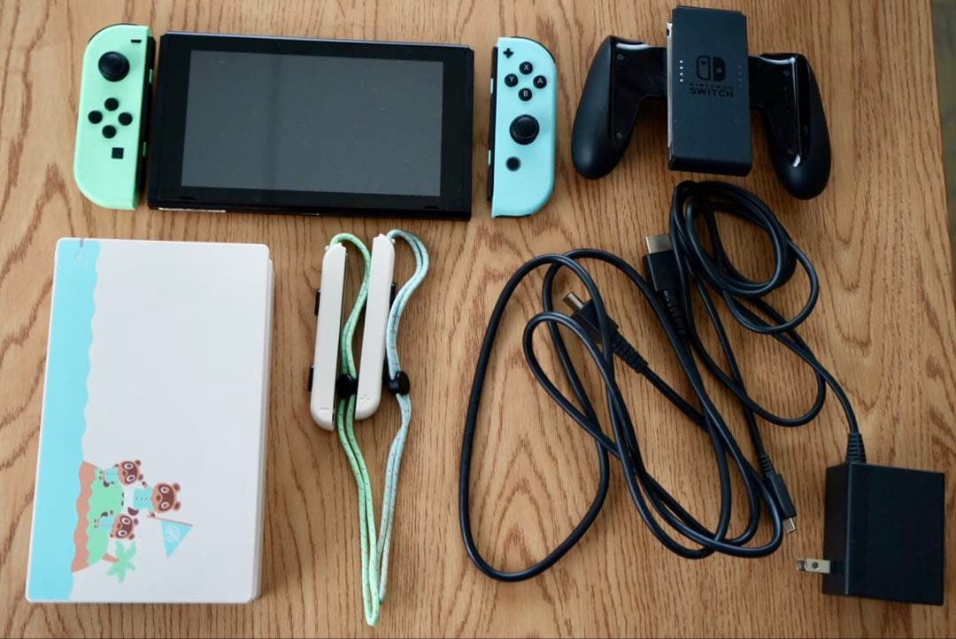 Nitendo Switch本体　あつ森エディション microSD32GB付属