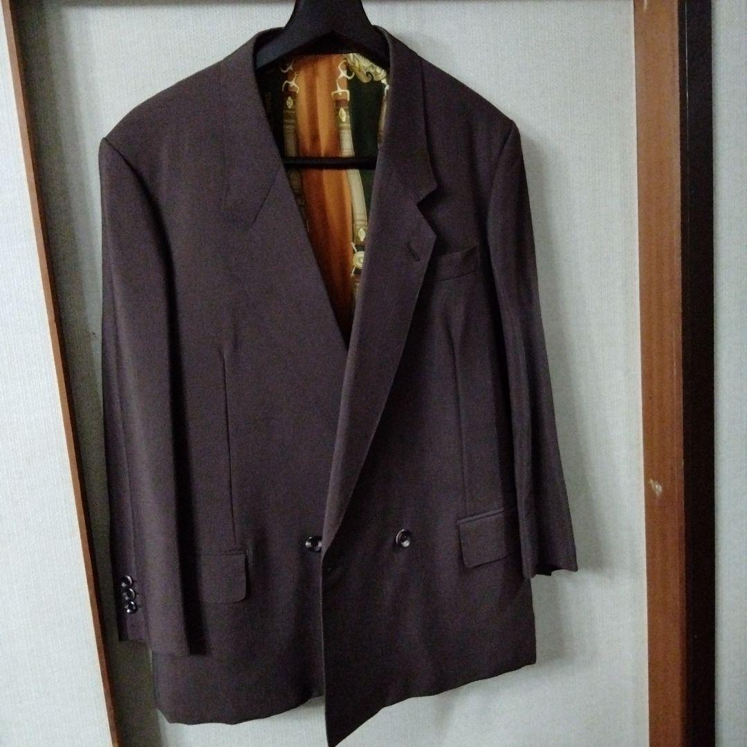 RICHEL PARIS ブラウン ダブルブレストスーツ