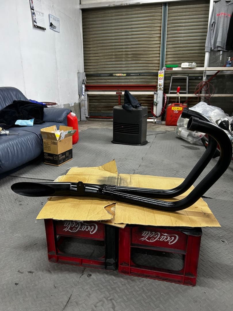 gs400 マフラー　ダイソン管