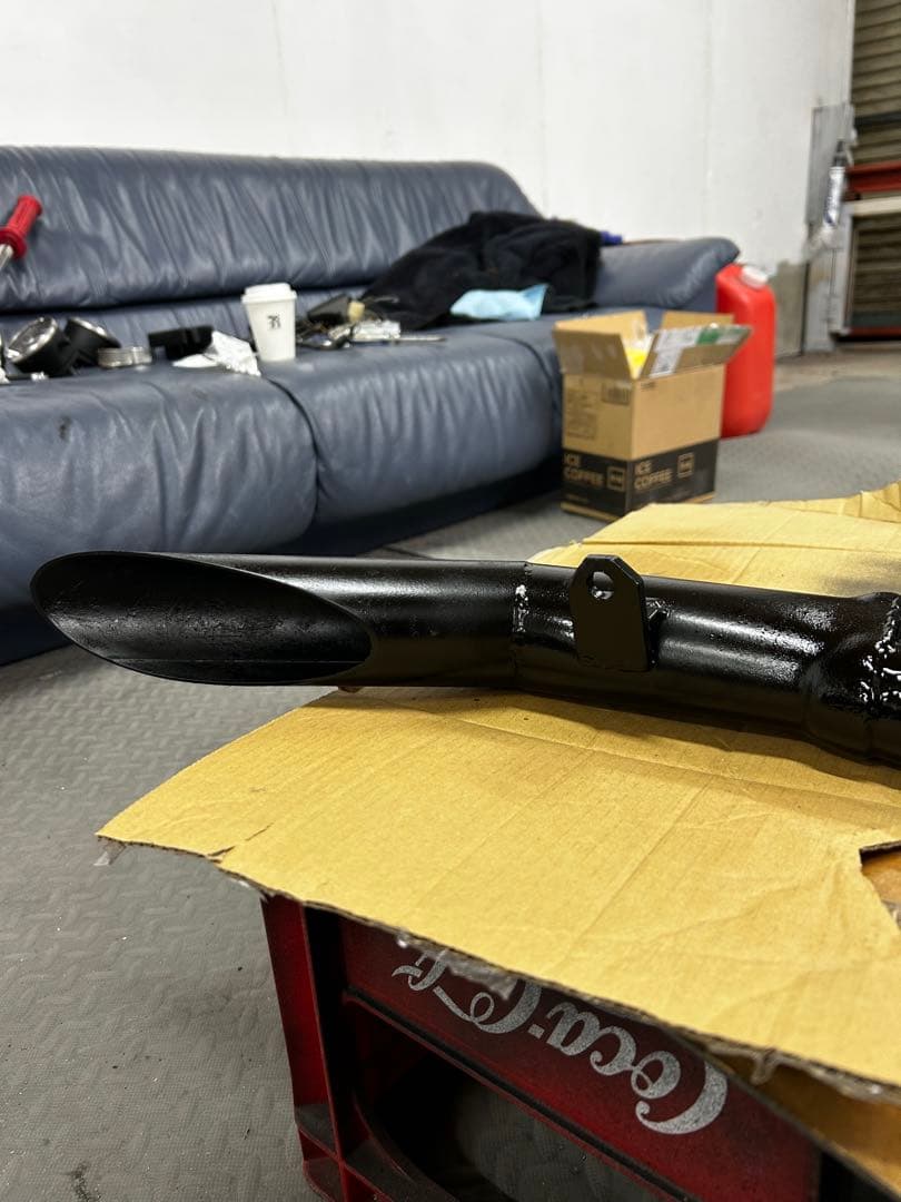 gs400 マフラー　ダイソン管